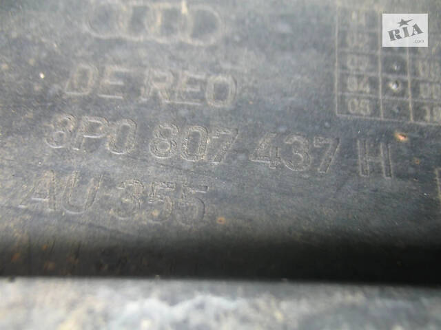 Б/в Бампер передній чорний з парктроніками і туманками на Audi A3 2009-2013 - Фото 12