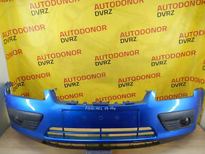 Б/в Бампер передній синій на Ford Focus 2004-2008
