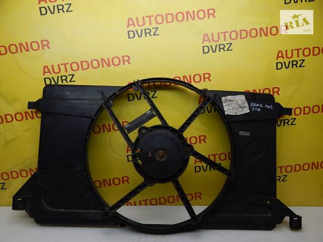 Б/в Дифузор + моторчик вентилятора 1.6B на Ford Focus 2004-2011