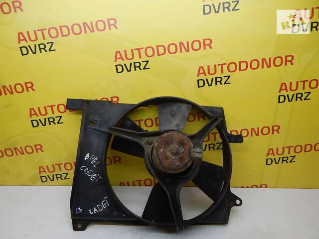 Б/в Дифузор + вентилятор 1.3B на Opel Kadett 1984-1991
