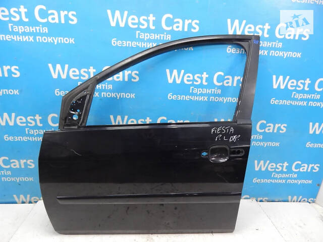 Б/в Двері передні ліві чорні на Ford Fiesta 2002-2008 - Фото 1
