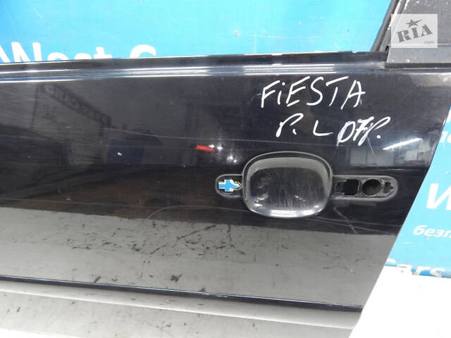 Б/в Двері передні ліві чорні на Ford Fiesta 2002-2008 - Фото 3