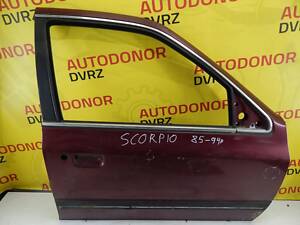 Б/в Двері передні праві бордові на Ford Scorpio 1985-1994