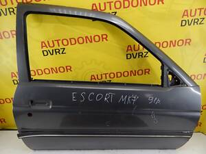 Б/в Двері передні праві сірі на Ford Escort 1990-1995