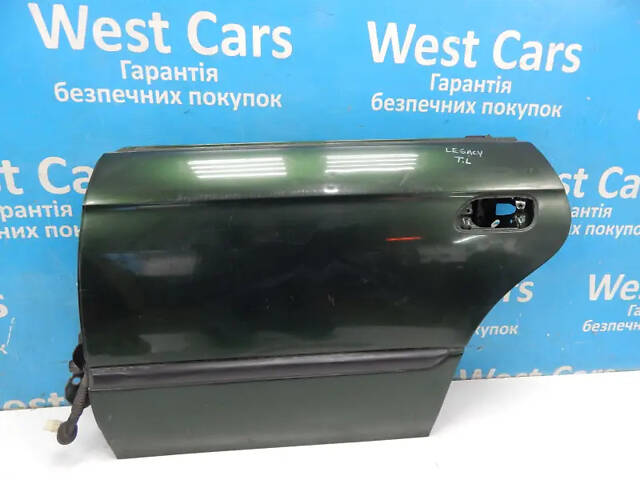 Б/в Двері задні ліві зелені універсал на Subaru Legacy 1999-2003 - Фото 1