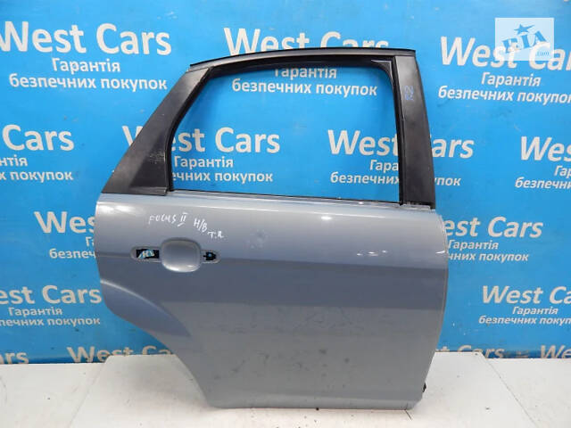 Б/в Двері задні праві блакитні хетчбек код фарби - Avalon на Ford Focus 2008-2011 - Фото 1