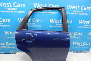 Б/в Двері задні праві сині хетчбек код фарби - Ocean Blue (Metallic) на Ford Focus 2008-2011