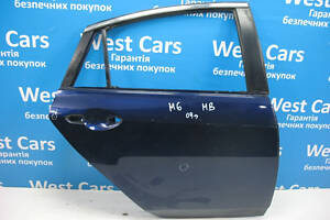 Б/в Двері задні праві темно-сині на Mazda 6 2007-2012
