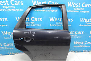 Б/в Двері задні праві темно-сірі хетчбек код фарби - Sea Grey (Metallic) на Ford Focus 2008-2011