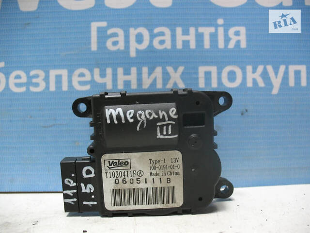 Б/в Двигун заслонки обігрівача 1.5DCi на Renault Megane III 2008-2012