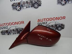 Б/в Дзеркало бічне ліве 5 контактів червоне на Mazda Xedos 1992-1999