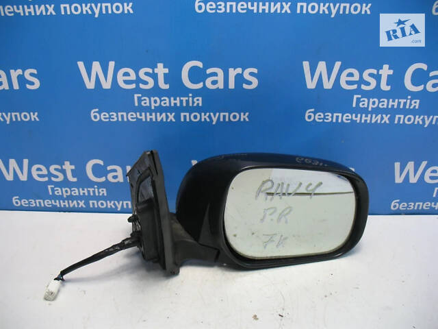 Б/в Дзеркало переднє праве чорне 7 контактів на Toyota Rav 4 2006-2009