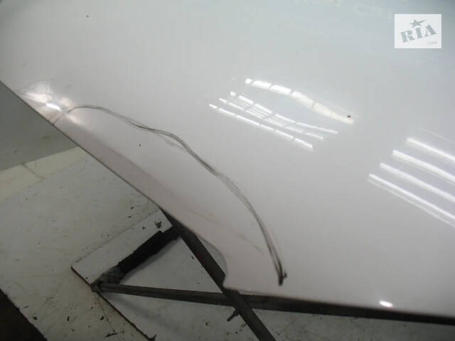 Б/в Капот білий 3-х дверний хетчбек на Seat Ibiza 2008-2012 - Фото 4