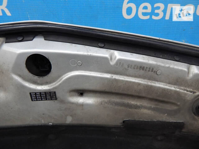 Б/в Капот срібний на Mercedes-Benz C-Class 2007-2011 - Фото 15