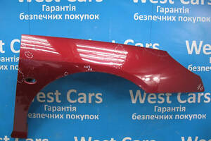 Б/в Крило переднє праве червоне на Peugeot 407 2004-2011