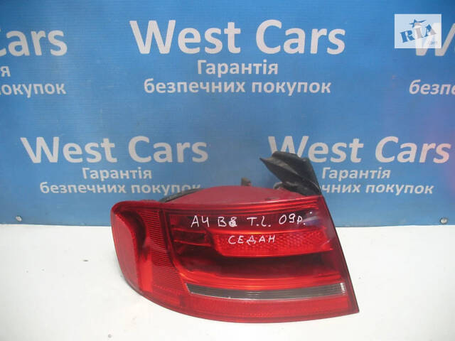Б/в Ліхтар задній лівий зовнішній седан на Audi A4 2008-2011 - Фото 1