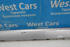 Б/в Накладка порога ліва сірий металік на BMW 7 Series. Гарантія якості! 2005-2008