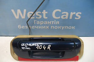 Б/в Ручка кришки багажника синя на Jeep Grand Cherokee. Гарантія якості! 1999-2004