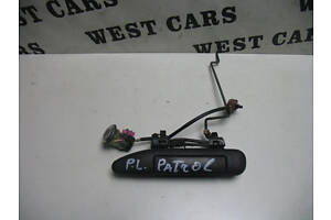 Ручка передней левой двери наружная на Nissan Patrol б/у. Гарантия качества! 1997-2005