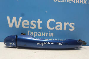 Б/в Ручка передніх/задніх дверей зонвішня синя на Renault Megane II 2003-2008
