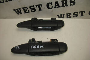 Б/в Ручка задніх лівих дверей зовнішня на Nissan Patrol 1997-2005