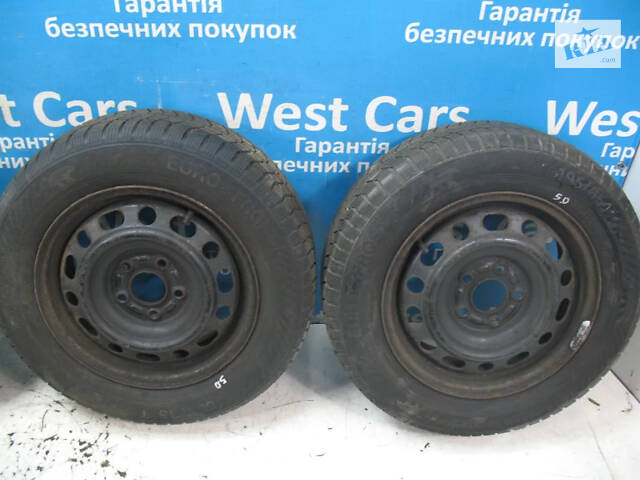 Б/в Шини 195/65 R15 Gislaved зима комплект БЕЗ ДИСКА на Mazda 5 2005-2010