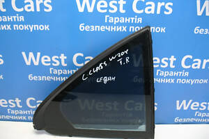 Б/в Скло кватирка задніх правих дверей седан на Mercedes-Benz C-Class 2007-2010