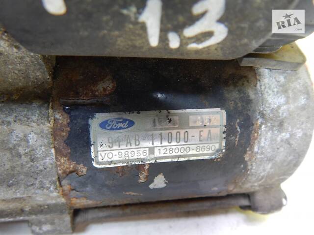 Б/в Стартер 1.3B на Ford Fiesta 1992-1996 - Фото 4