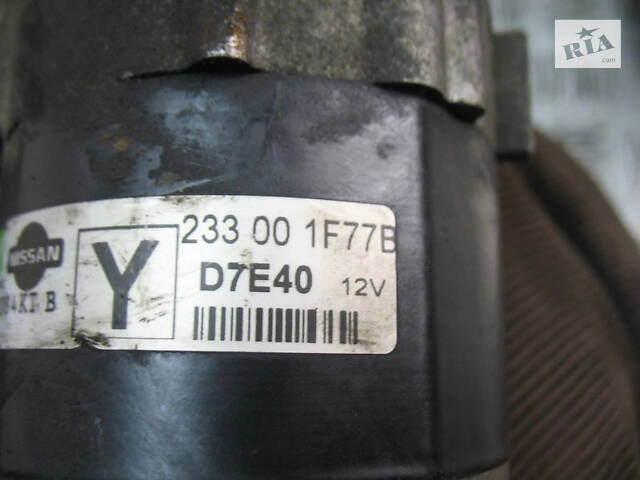 Б/в Стартер 1.4 бензин на Nissan Note 2006-2012 - Фото 3