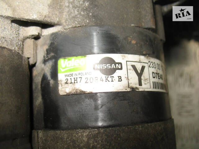 Б/в Стартер 1.4 бензин на Nissan Note 2006-2012 - Фото 2