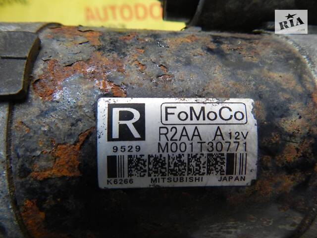 Б/в Стартер 2.2D FoMoCo на Mazda 6 2008-2012 - Фото 3
