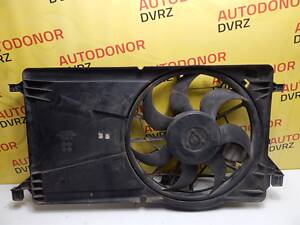 Б/в Вентилятор основого радіатора з дифузором 1.6TDCI МКПП на Ford Focus 2004-2011