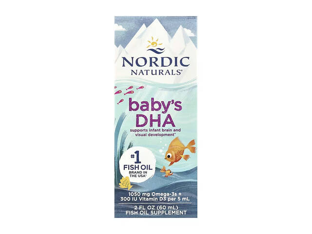 Baby's DHA — 60 ml (пошкоджене паковання) - Фото 1