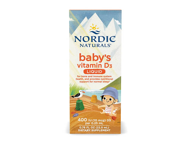 Baby's Vitamin D3 Liquid - 22.5 ml - Фото 1