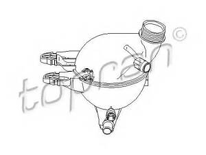 Бачок компенсацiйний TOPRAN 722676 на CITROEN C3 Picasso