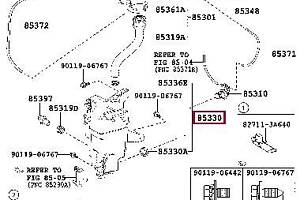 Бачок омывающей жидкости 8531578030