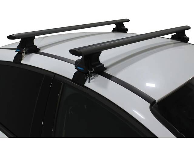 Багажник на гладкий дах Volkswagen Passat B8 2015- чорний Trophybar