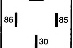 Багатофункціональне реле 12V 50A 4pin