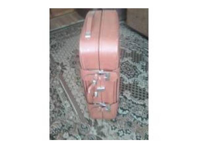 Чемодан кожаный (производитель Румыния) - Фото 1