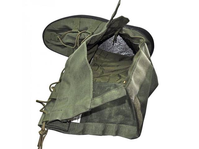 Бахіли утеплені, тактичні, водозахисних. - Фото 3