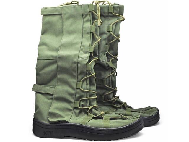 Бахіли утеплені, тактичні, водозахисних. - Фото 4