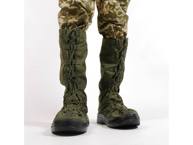 Бахіли утеплені, тактичні, водозахисних. - Фото 5
