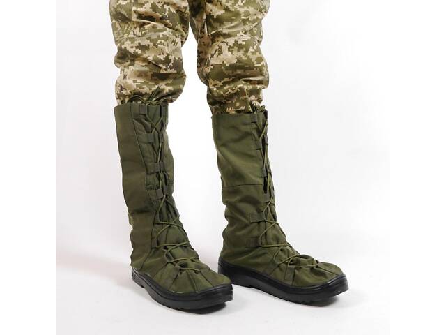 Бахіли утеплені, тактичні, водозахисних. - Фото 6