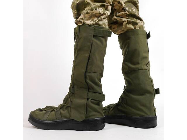 Бахіли утеплені, тактичні, водозахисних. - Фото 8