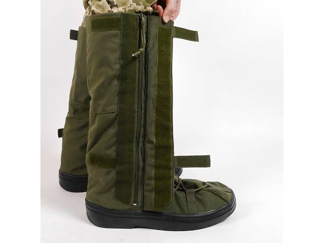 Бахіли утеплені, тактичні, водозахисних. - Фото 9