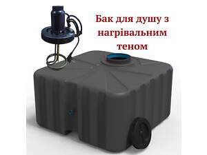 Бак 100 л с подогревом для душа Litolan двухслойный пищевой