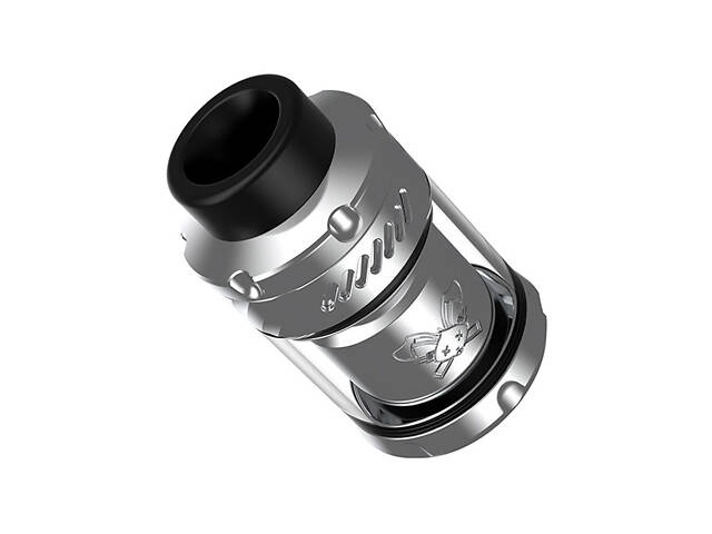 Бак обслуживаемый Hellvape Dead Rabbit 3 RTA 25 mm 5.5 ml Silver (17424-hbr) - Фото 2