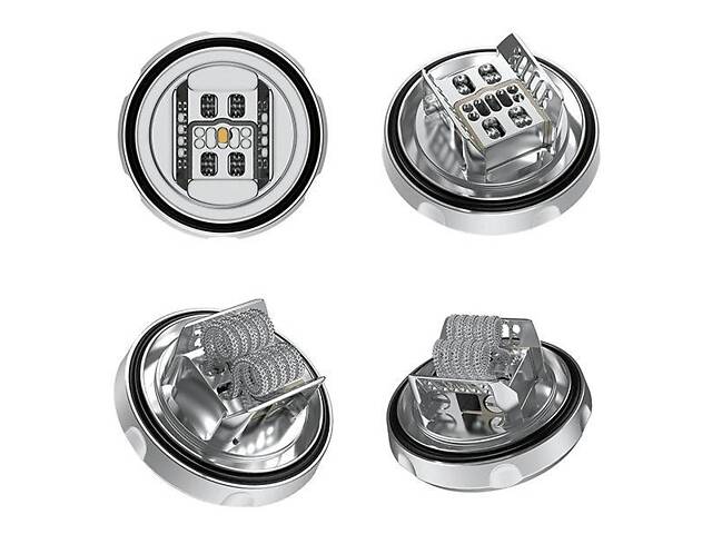 Бак обслуживаемый Hellvape Dead Rabbit 3 RTA 25 mm 5.5 ml Silver (17424-hbr) - Фото 5