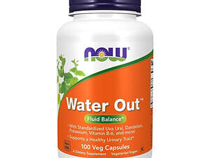 Баланс рідини Now Foods Water Out 100 капсул