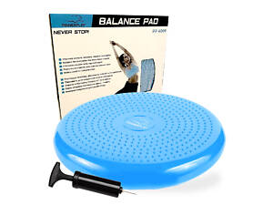 Балансувальна масажна подушка PowerPlay 4009 Balance Pad (Ø33) Синя
